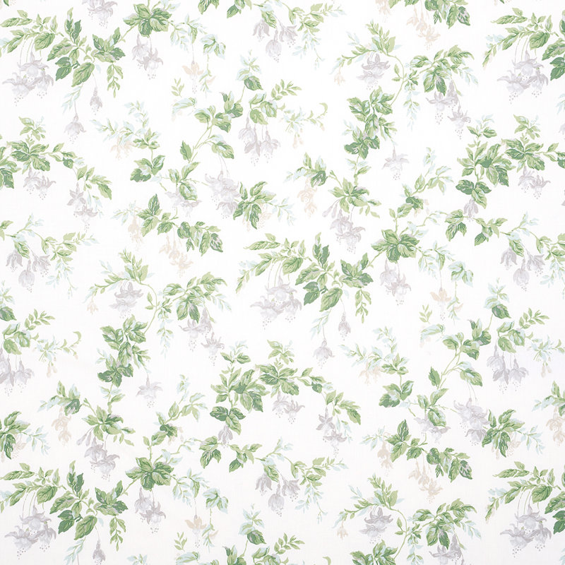 Tissu chintz Garden Gate, gris