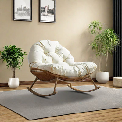 Chaise berçante Shell Style