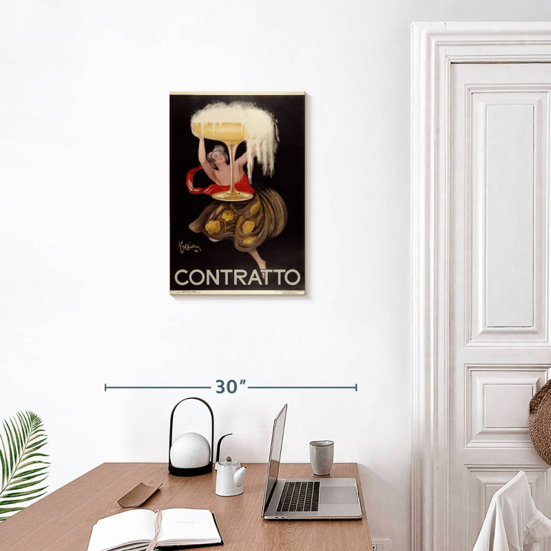 Contratto, 24" H x 16" W