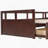 Sturdy Wooden Daybed With Trundle And Storage, Ideal For Multi-Functional Spaces And Guest Rooms, Espresso Finish-1212552052