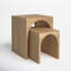 Coletta Solid Wood Nesting End Table