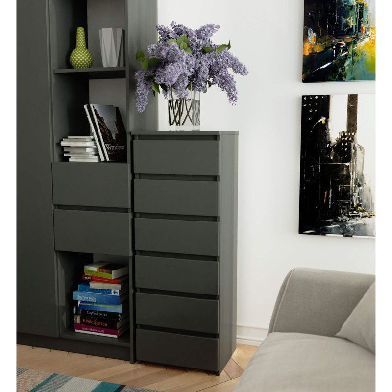 Steinarr Particle Board Rectangle Storage Unit Accent Chest
