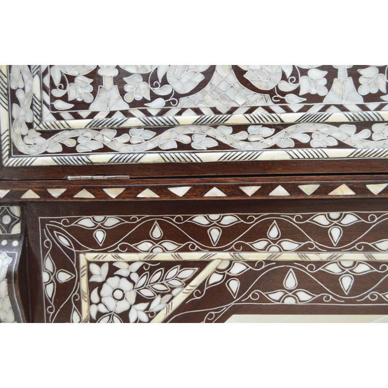 Syrian 39'' W Solid Wood Console Table