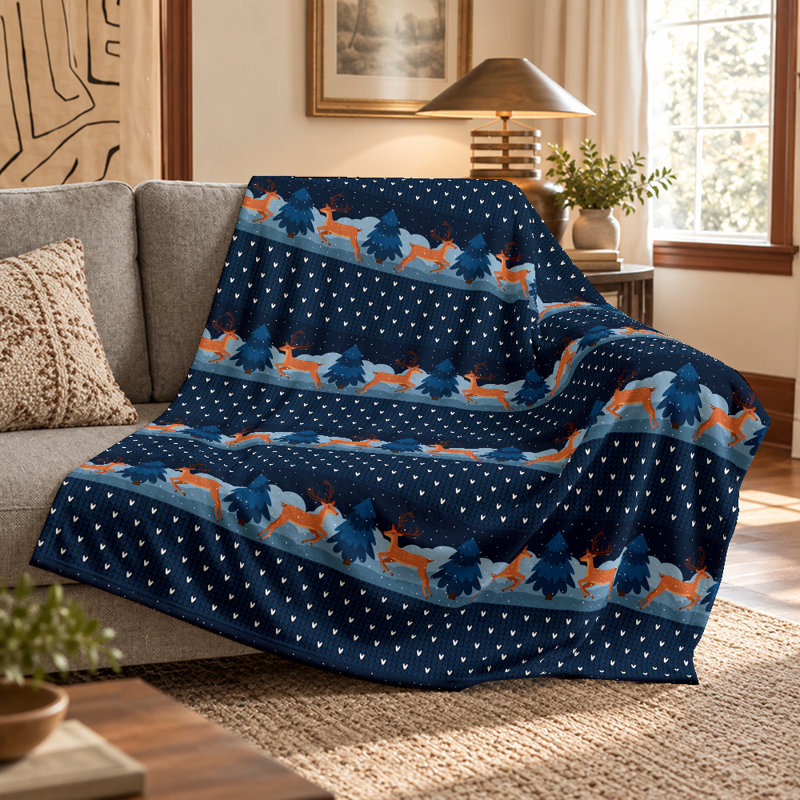 Quilted Throw Blanket, 40 po x 50 po