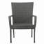 Chaise empilable Pe Wicker 4PCS-1682286862