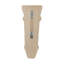 Grand corbeau en bois massif classique non fini 13 po x 5-3 / 8 po x 4-1 / 2 po-75104841