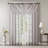 Diamond Sheer Embroidered Waterfall Valance-118743552
