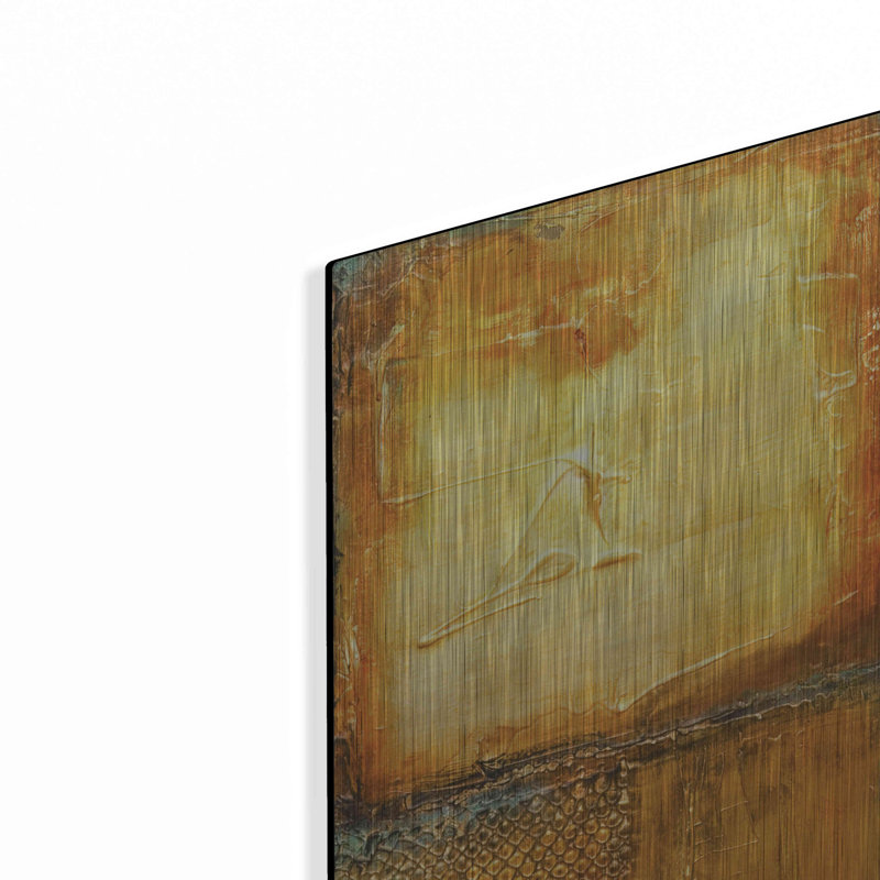 Red Barrel Studio® «Urban Zen II» par Erin Ashley, art mural en métal, H 36 po x l 12 po
