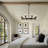 Gannie 8 - Light Glass Dimmable Chandelier
