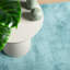 Round Inloes Solid Colour Area Rug-965109557