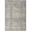 Tapis rectangulaire gris tissé à la machine Ballosh-1146563545