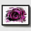Flower Purple Rose - Wall Art-23697937-23697938