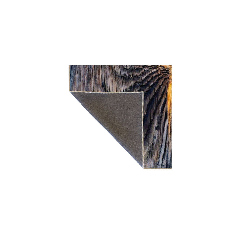Tapis tissé à motif d'arbre lavable à la machine, Tapis de couloir 3 pi 3 po x 6 pi 7 po inclus