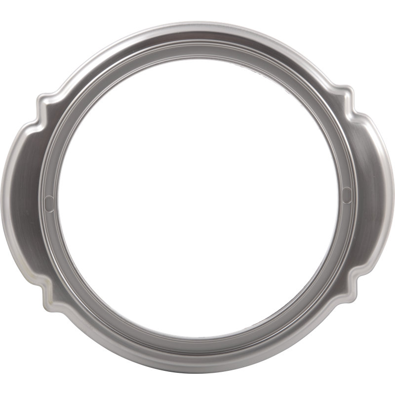 Victorian Escutcheon Trim Ring Bathroom Faucet, Brilliance Stainless