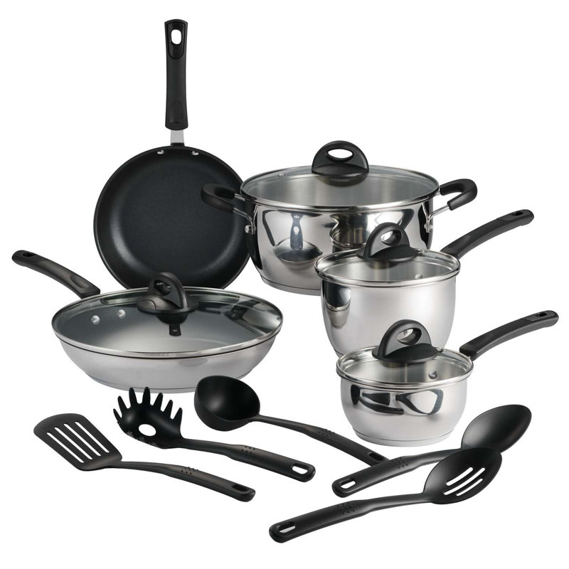 Tramontina 10 Pcs. Stainless Steel Cookware Set