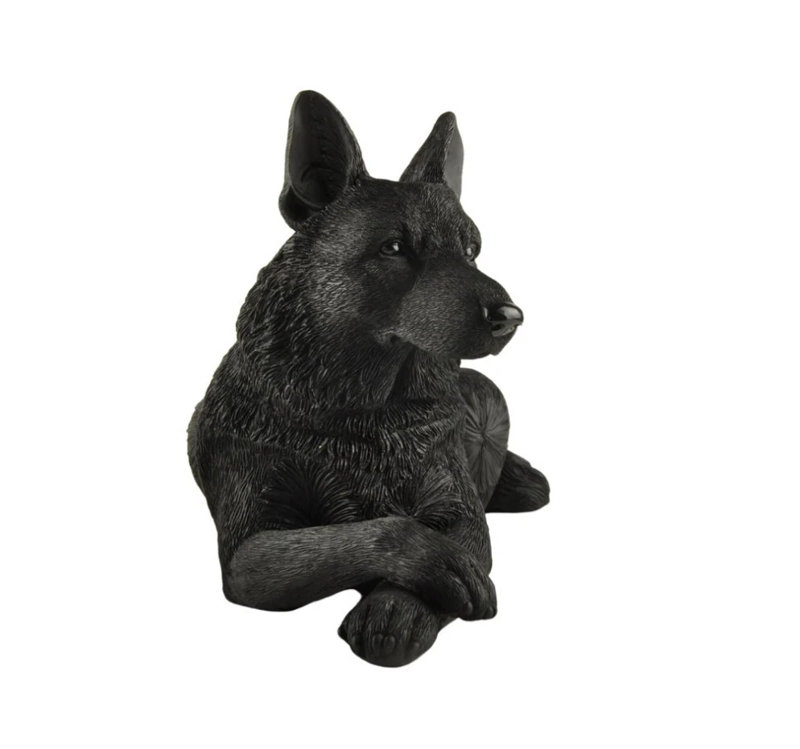 Statue de jardin berger allemand 12,5 pouces - intérieur - extérieur - menthe