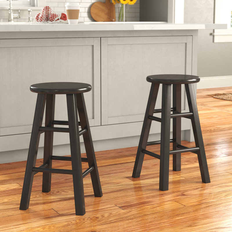 Tabouret de bar et de comptoir Oakhur, Espresso, Tabouret de comptoir (assise de 24 po de hauteur)