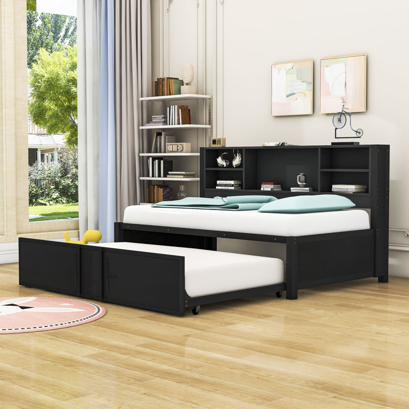 Capobianco Upholstered Daybed, Black