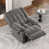 Elegant Charcoal Gray Chenille