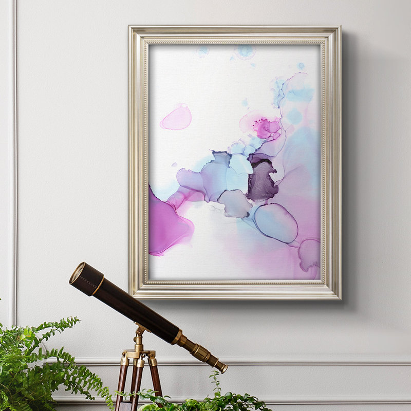 «Fluid Magenta III», reproduction d'art sur toile, L 21 po x H 25 po