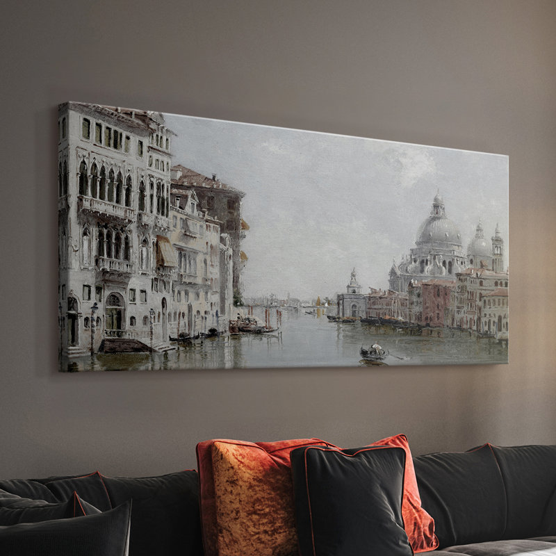 Landscape Series-DCLXXXVI- Gallery Wrapped Canvas -Ready to Hang, 16" H x 32" W