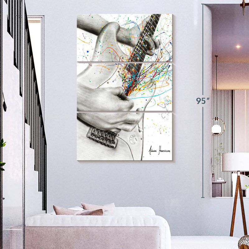 Abarca The Guitar Solo, 74" H x 48" W