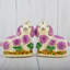 Pair of Pink Bunnies Glass Ornament-1957226084