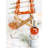 6 Bottle Solid Wood Tabletop Wine Bottle Rack in Tan