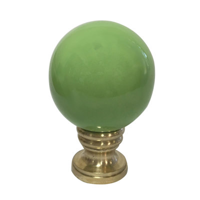 Ceramic Sphere Lamp Finial