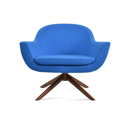 Madison Upholstered Swivel Armchair