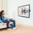 Double Arm Tilt And Swivel Universal Wall Mount Tv Bracket For 32-"-65" Led, Lcd, Plasma Tv