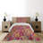 Traditional Polyester Paisley Coverlet-41512869