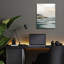  «Cliff View» par Haley Knighten, art mural en verre acrylique, 12 po x 16 po