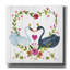  «Swan Love 3» par Farida Zaman, art mural sur toile