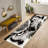Soft Non-Woven Printed Rug with Intricate Floral Design Perfect for Enhancing Your Living Room or Bedroom Decor-114330041