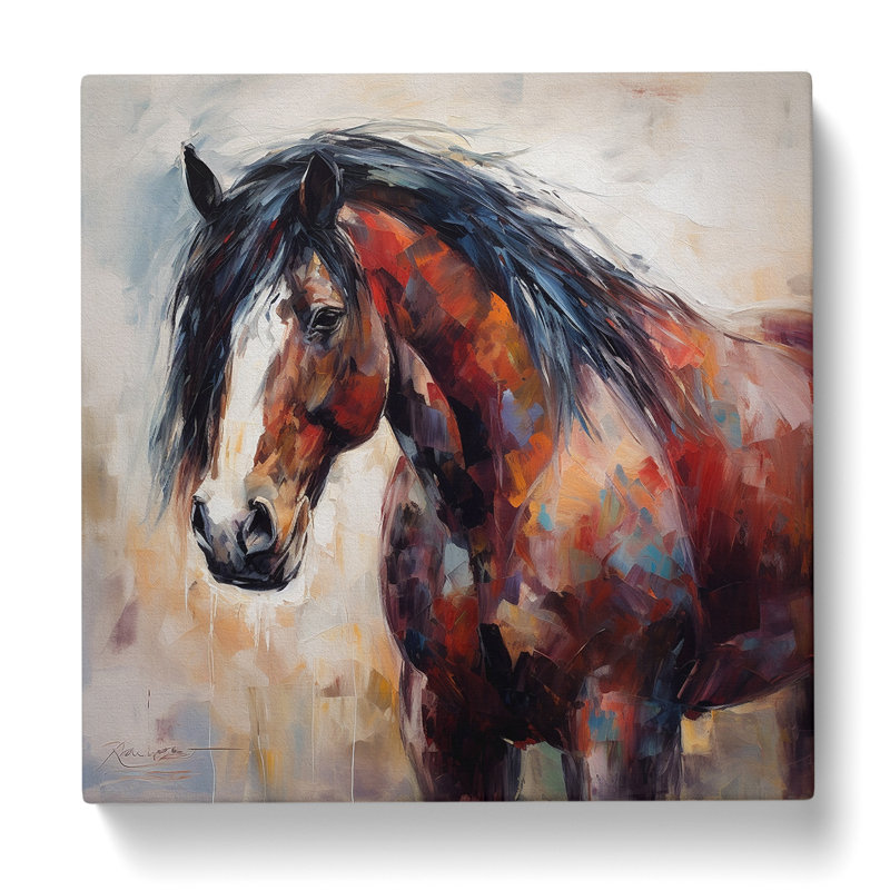 Modern Wall Art - Wrapped Canvas, 35cm H x 35cm W x 3cm D