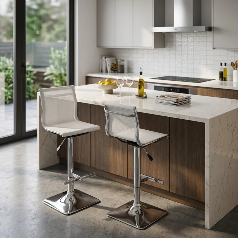 Tabouret Veilla, Blanc