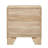 Natural 2-Drawer Nightstand