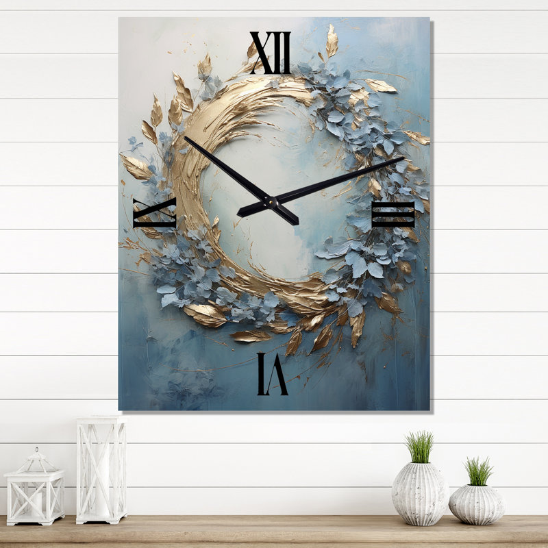 Horloge murale surdimensionnée Durnin, Très grand
