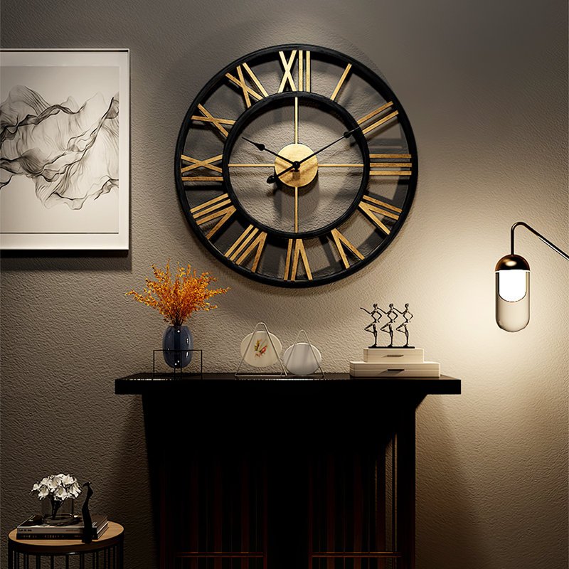 Aerynn Metal Wall Clock