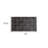 2' X 4' Black and Off White Abstract Machine Tufted Washable Area Rug With UV Protection