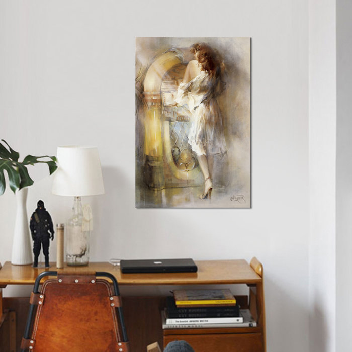 «Lost in Time», reproduction sur toile, H 12 po x l 8 po x P 0,75 po, Toile tendue, Pas de tapis