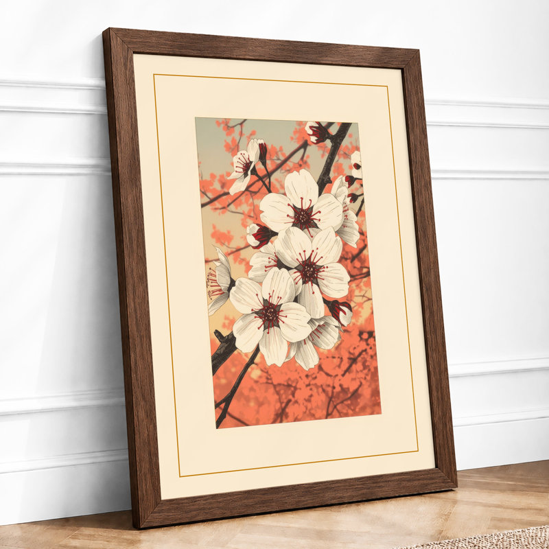 Branching Botanicals Botanical - Framed Print, Walnut, A1 - 84.1 x 59.4 cm