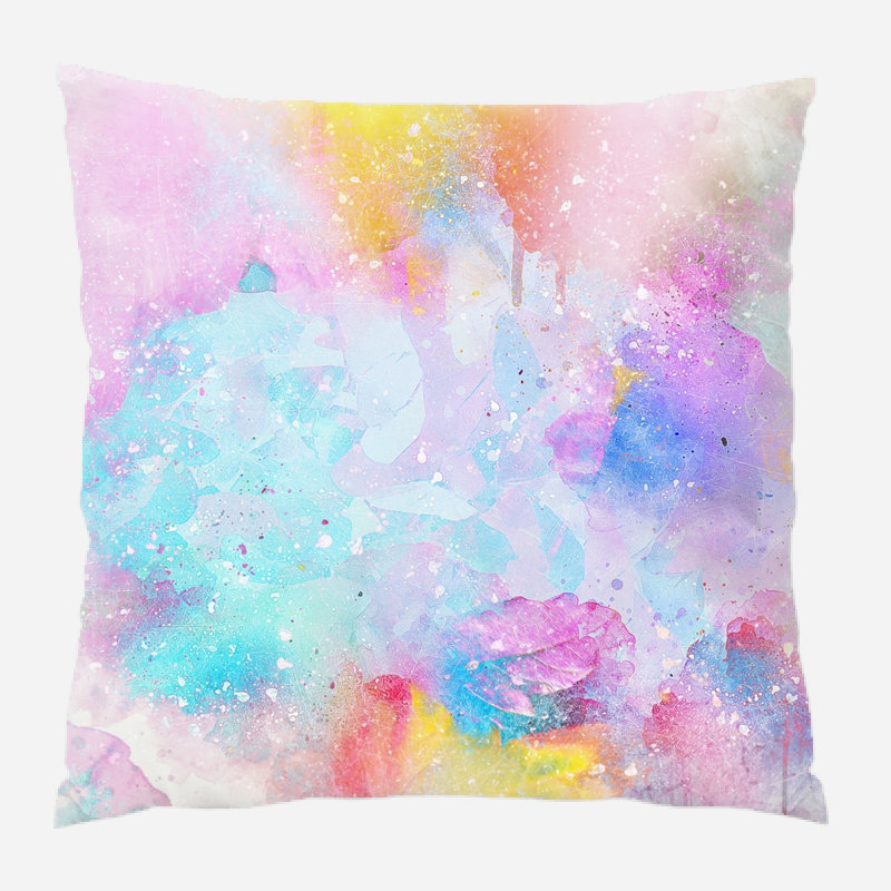 Coussin décoratif Caelo, Microsuède, Intérieur