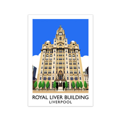 Royal Liver Building Liverpool by Richard O'Neill - Print