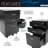 Rolling Office Storage Cabinet with Drawers