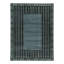Distressed Homage Hand Knotted Wool Geometric Area Rug-1120950845
