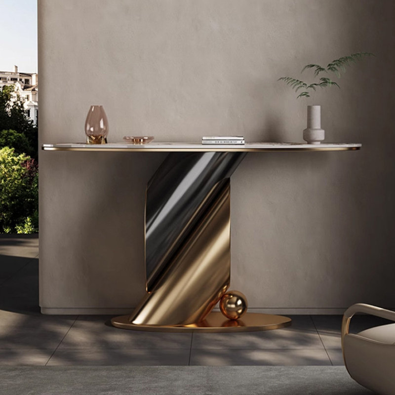 Console légère, luxueuse et moderne, H 32,3 po x l 47,2 po x P 15,7 po
