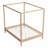 Solid Wood Canopy Bed Frame-1193577434