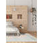 Tapis beige noué à la main